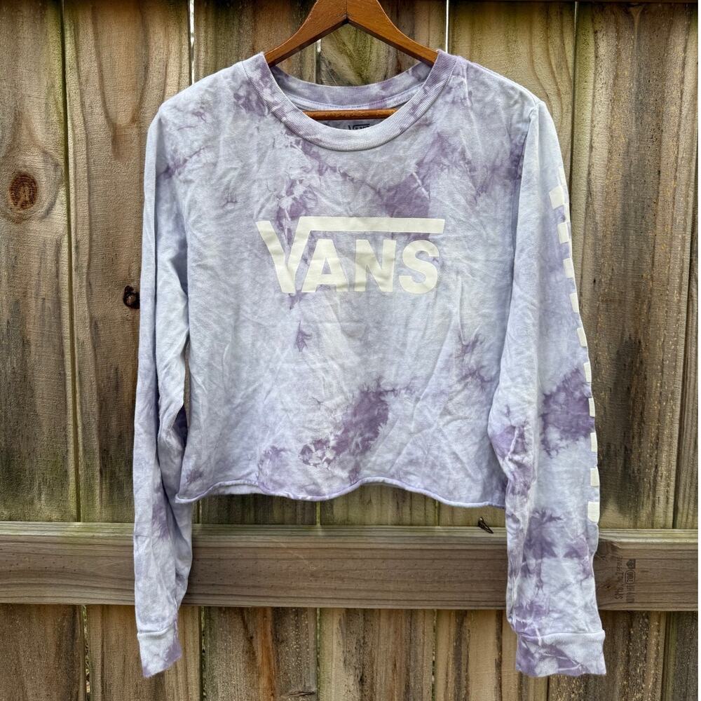 Vans Tie-Dye Cropped Long Sleeve